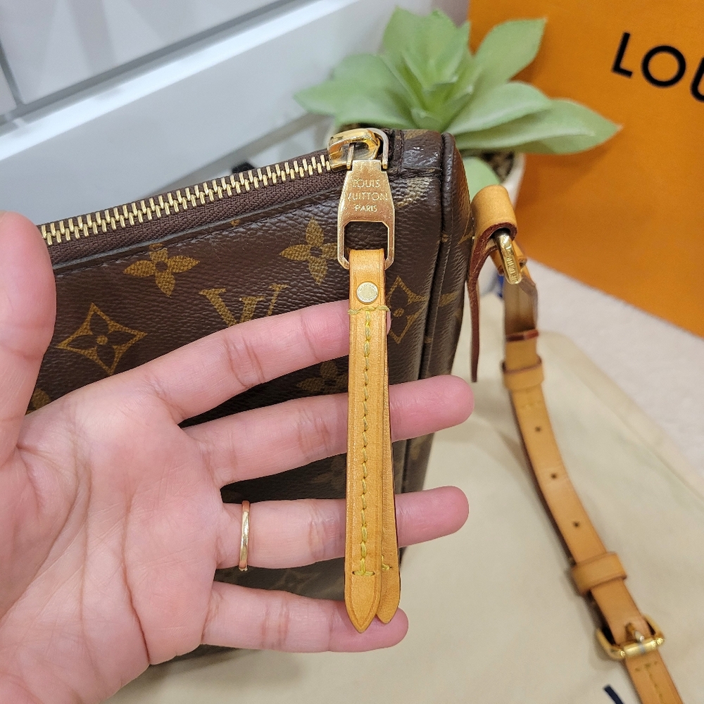 💕DISCONTINUED Very Rare Crossbody/Shoulder LOUIS VUITTON Mabillon Monogram - Picture 7 of 17